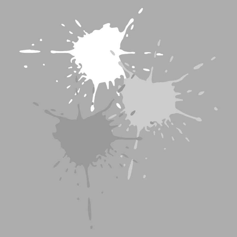 Arte - Exploding macchie di colore grigio