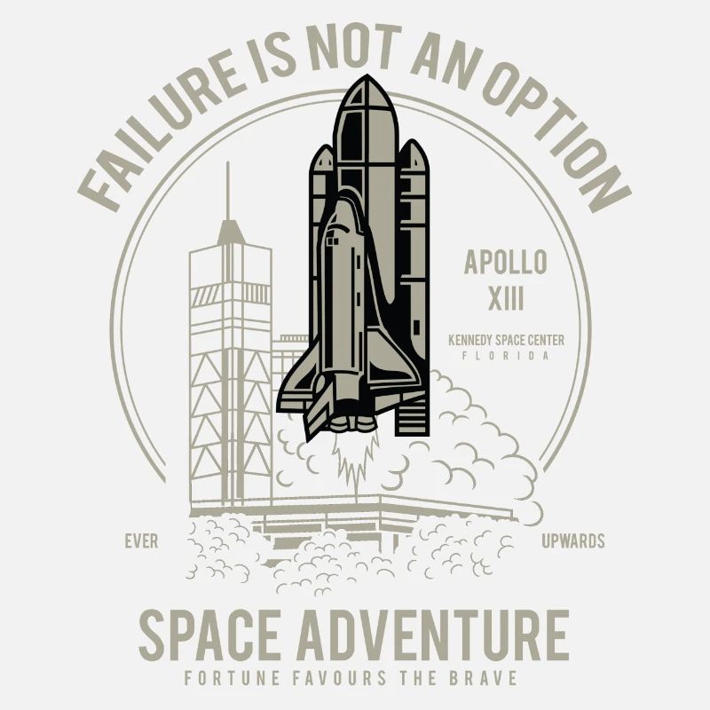 AVENTURE SPATIALE - Space Shuttle T-shirt cadeau