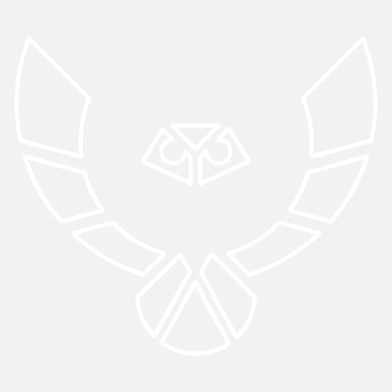 Owl Design Logo Abstract