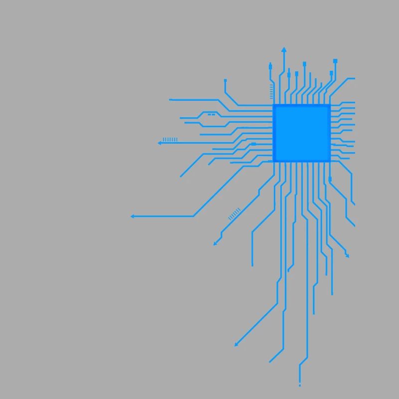 platine blau computer pc Admin Core cpu Nerd code