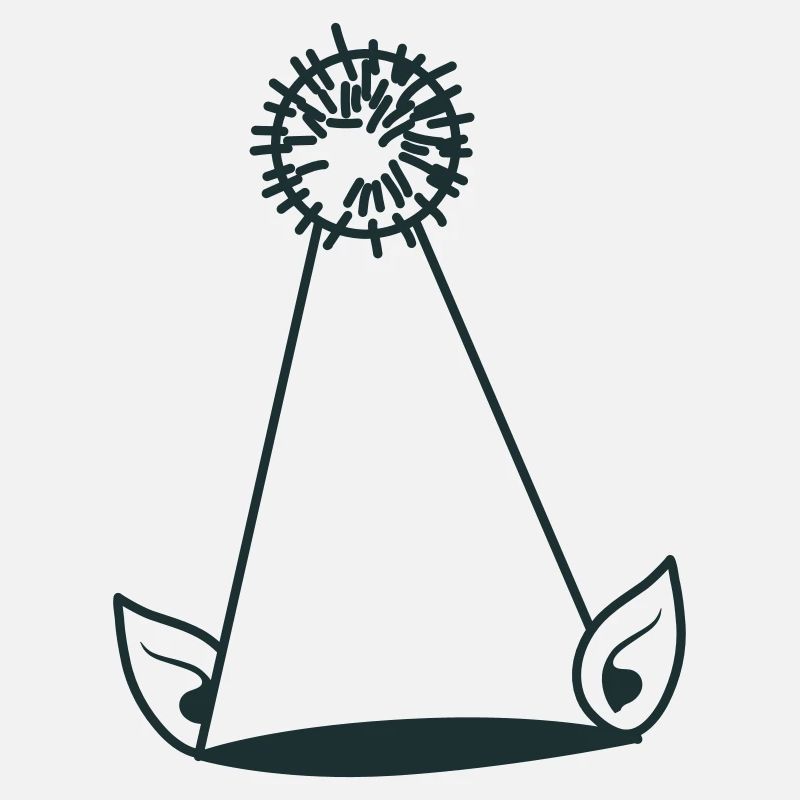 Elfenhut mit Ohren und Pom Pom