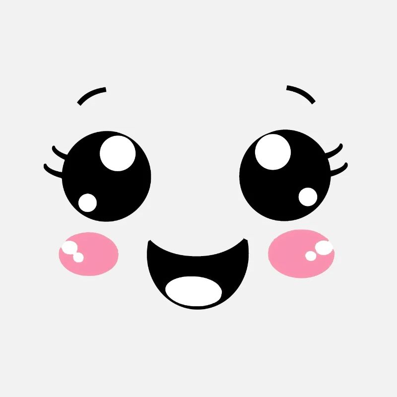 Visage heureux