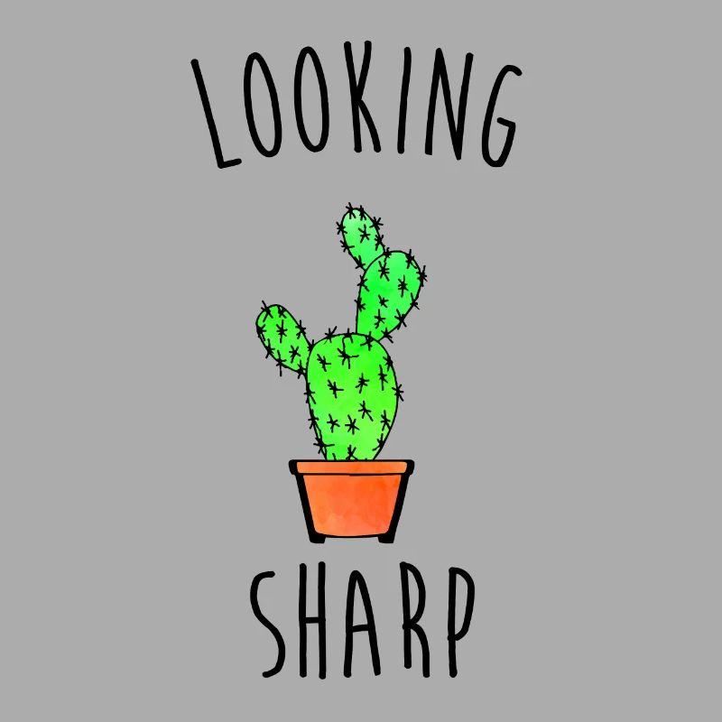 Looking Sharp Cactus Pun