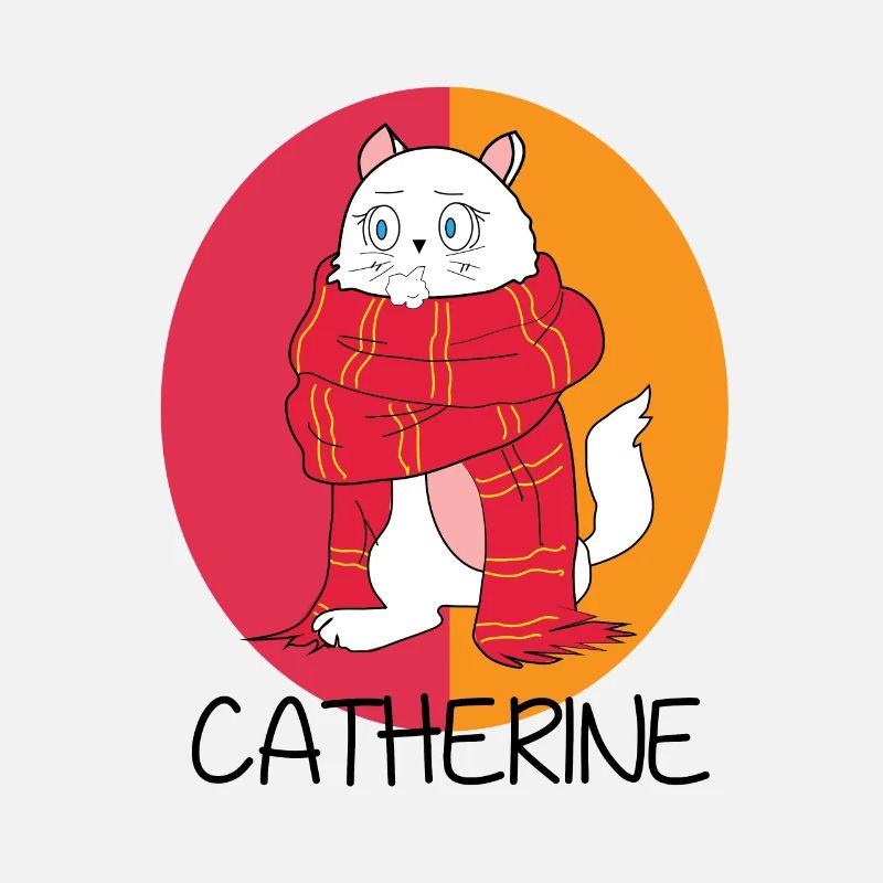 Chat - froid - hiver - conception de chat