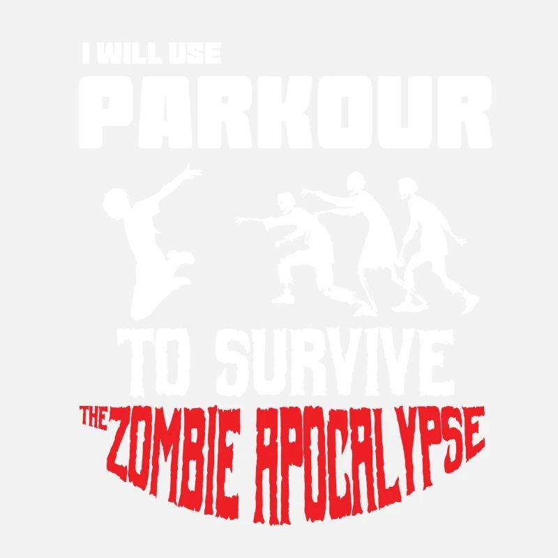 Impressionnant et cool Parkour Tshirt Design Parkour à