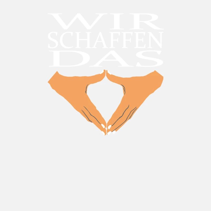 Wir schaffen das Merkel Raute
