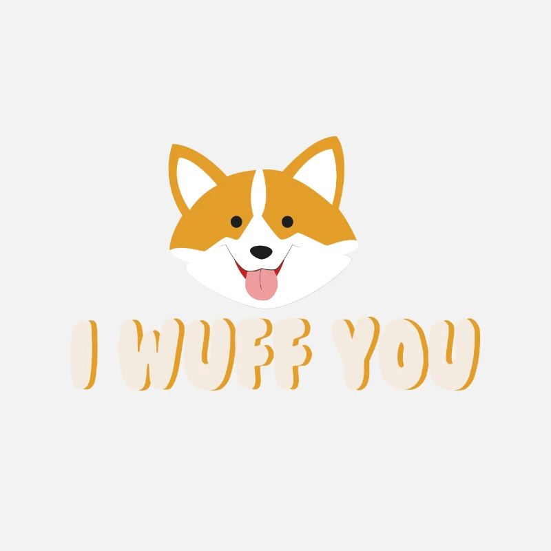 Ich wuff dich! Geschenk Idee