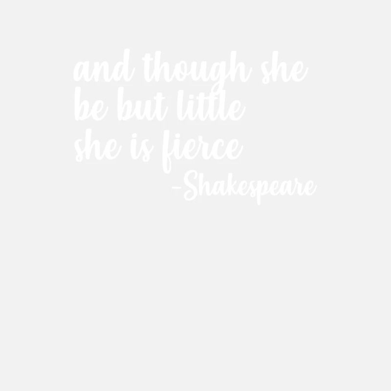 And although she is little, she is violent