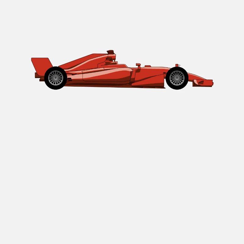 Chemise de voiture de course de formule
