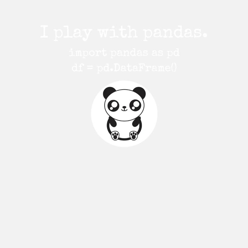 Python Programmierung spielt mit Pandas