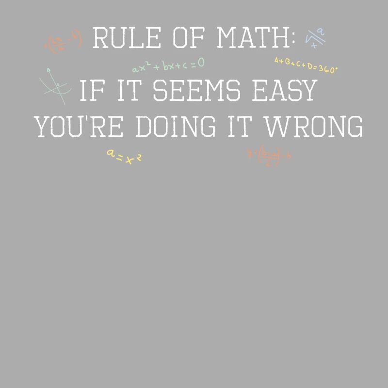 Maths règles complexes simple