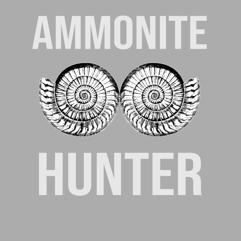 Ammonite Hunter fossil