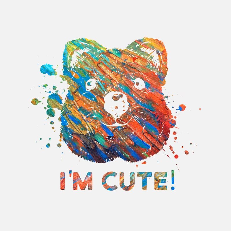 Perfektes, buntes, cooles Quokkashirt mit Spruch