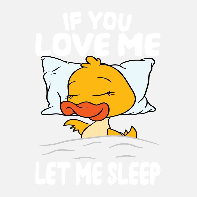 Laisse moi dormir canard