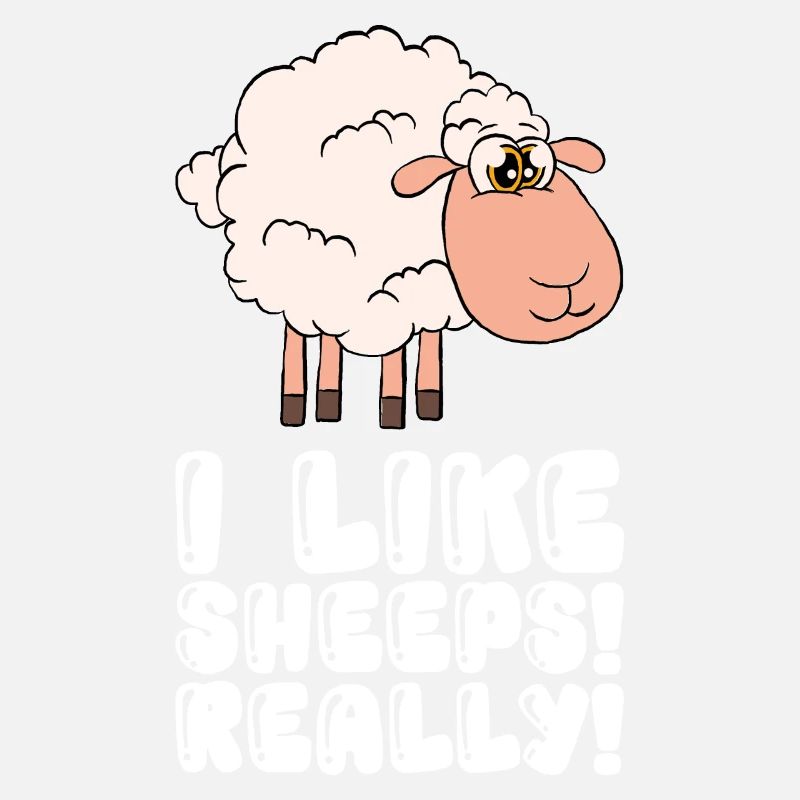 J’aime beaucoup les moutons