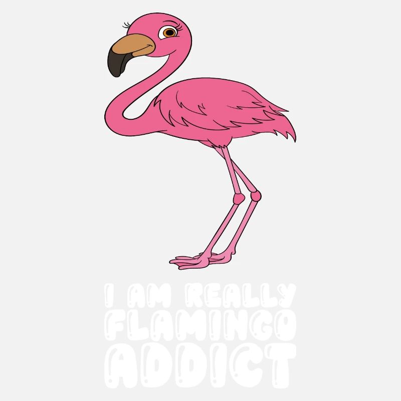 Funny flamingo graphics