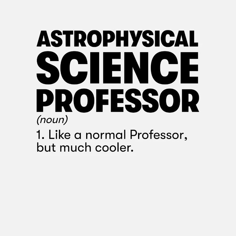 Professeur de sciences astrophysiques