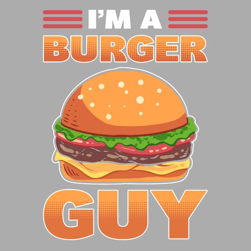 Ich bin ein Burger-Typ Hamburger