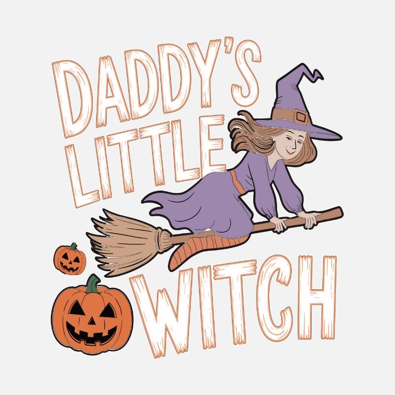 Halloween Witch Daddy's Little Witch