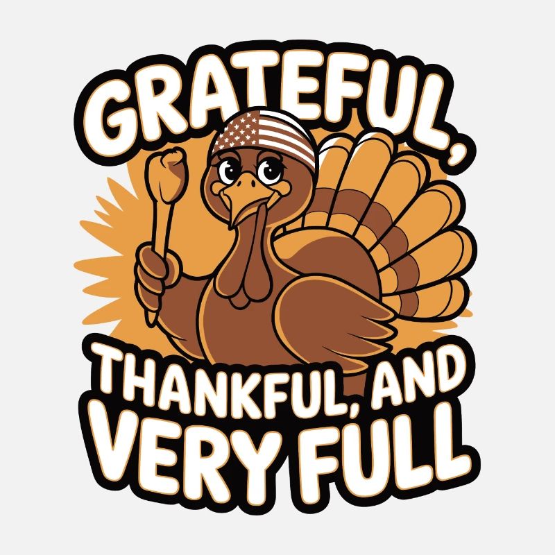Dinde drôle de Thanksgiving