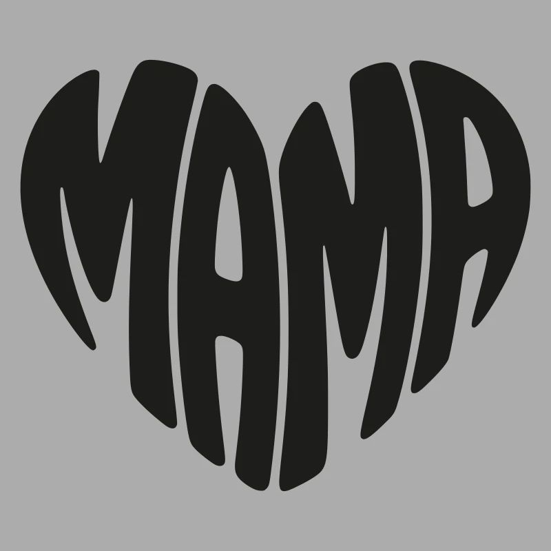 Mama Herz Form Mutter Herzform Muttertag Geschenk