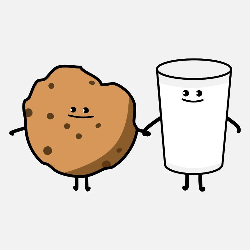 Cookie und Milch