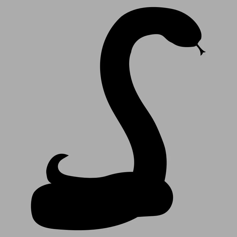 silhouette shadow snake face head gecko egg