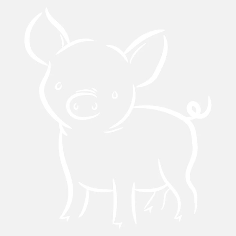 Cochon doux - bébé porcin