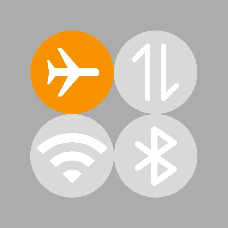 Quick Menu Flight Mode