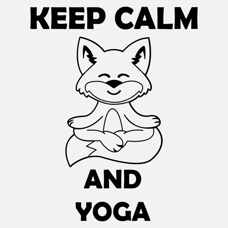 yoga fuchs keep calm
