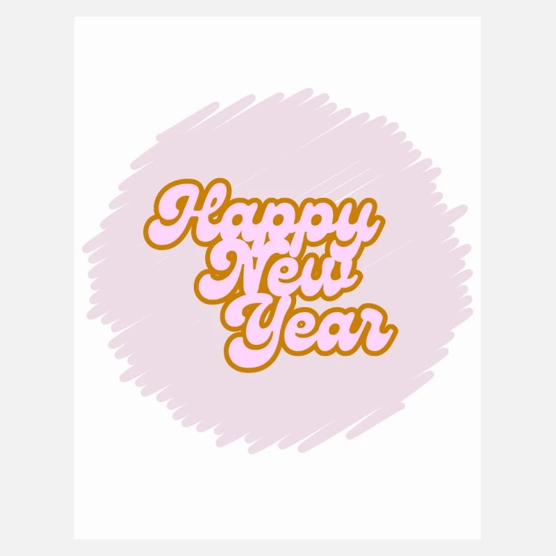 Rose Logo de bonne année