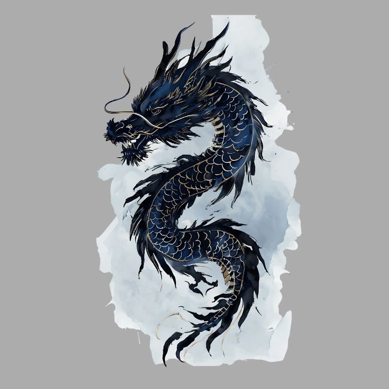 Cadeau de la mythologie de la Chine du dragon