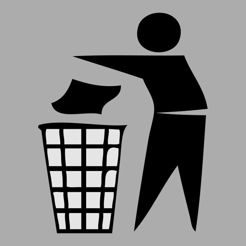 éclaircir, des déchets, plus mülleimer, nettoyer,