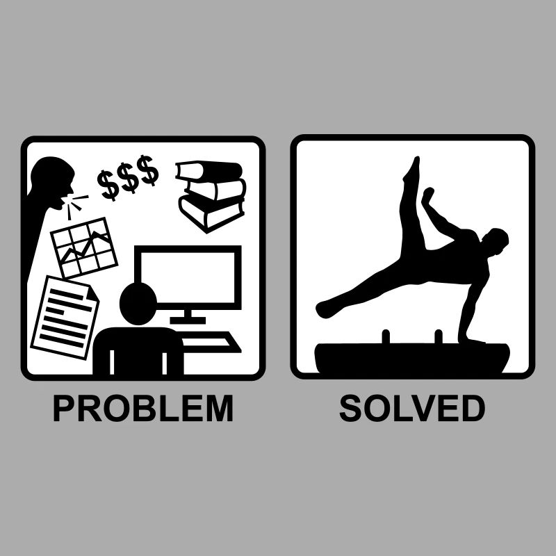 Gymnast, Gymnastics solves problems - Men