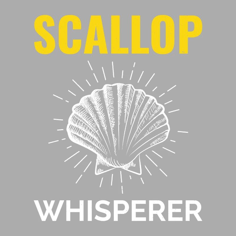 Scallop Seashells Collector Beachcomber Shellfish
