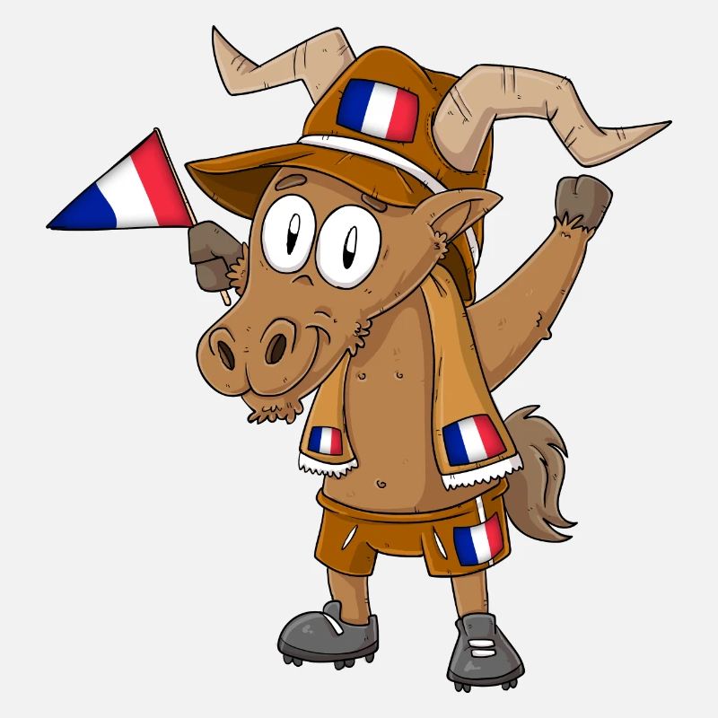Frankreich Steinbock Fan