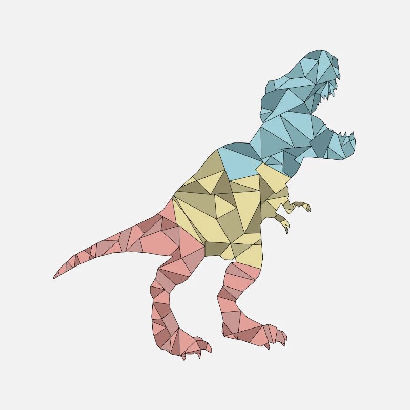 TREX Géométrique Coloré