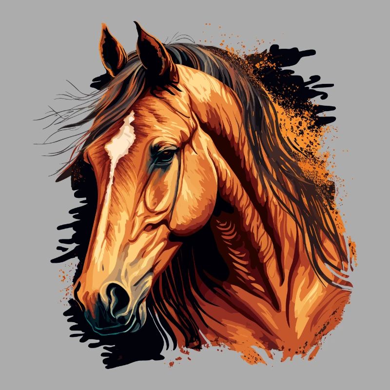 Dessin de cheval incroyable