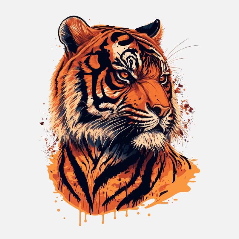 Tiger - Digital Artwork