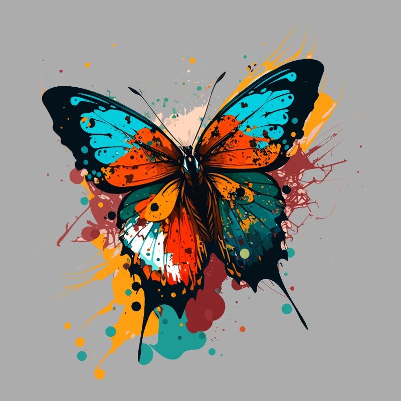 Papillon vibrant
