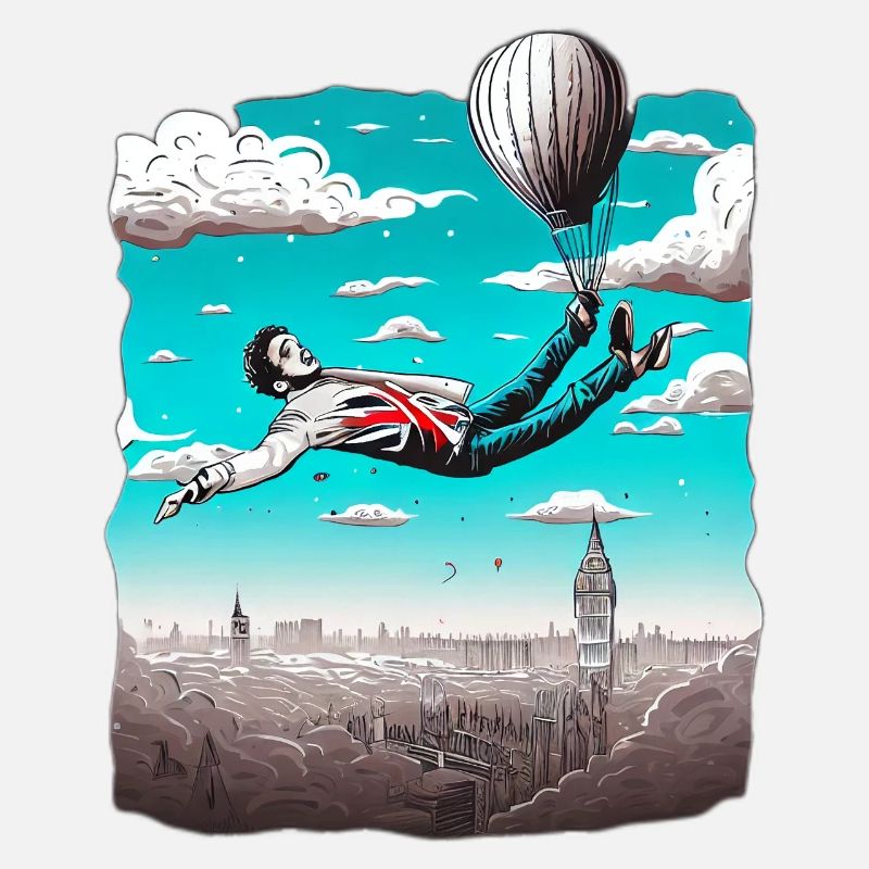 FLOATING ABOVE LONDON