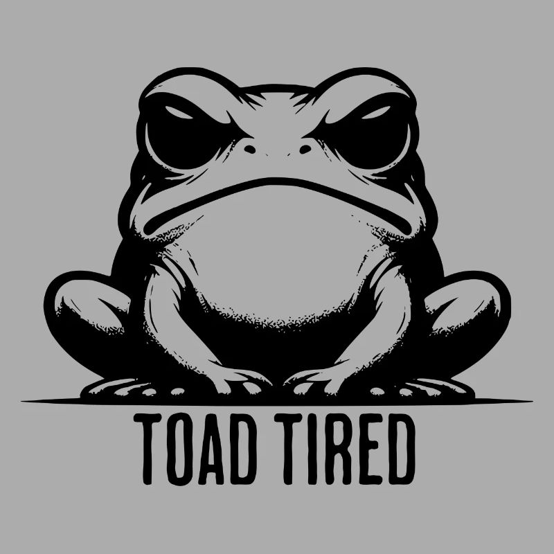 Vintage Frog Toad Meme Grumpy Frog Don't Toad Me