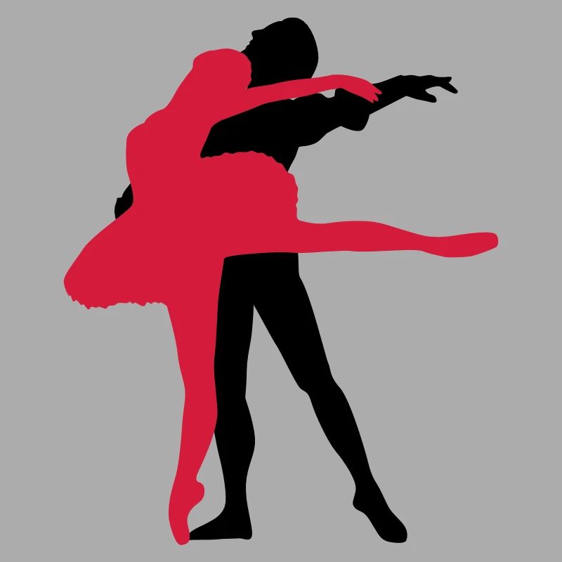 Vector Ballet dancer Silhouette