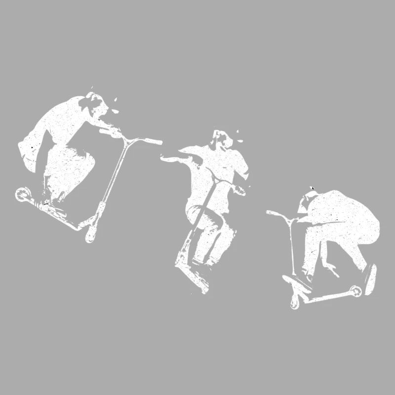 Scooter Tretroller Stunt E-scooter E-Roller Design