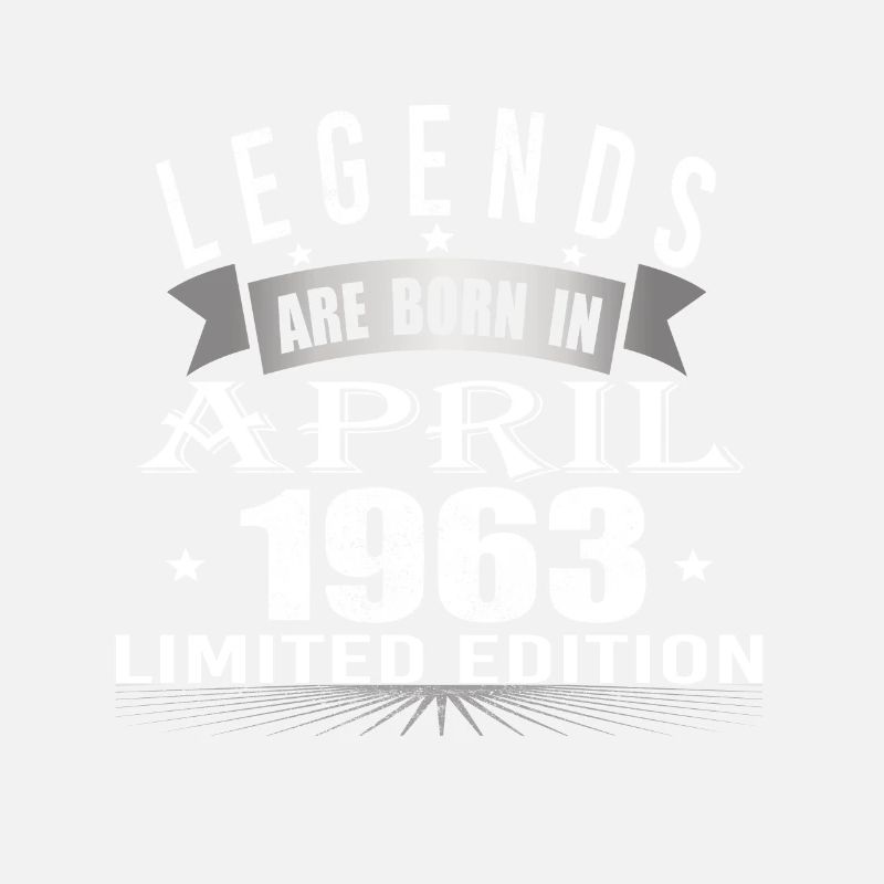 Legends born in April 1963