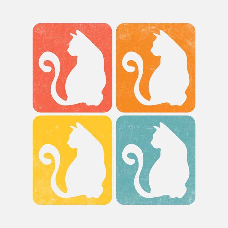 chat retro color shapes