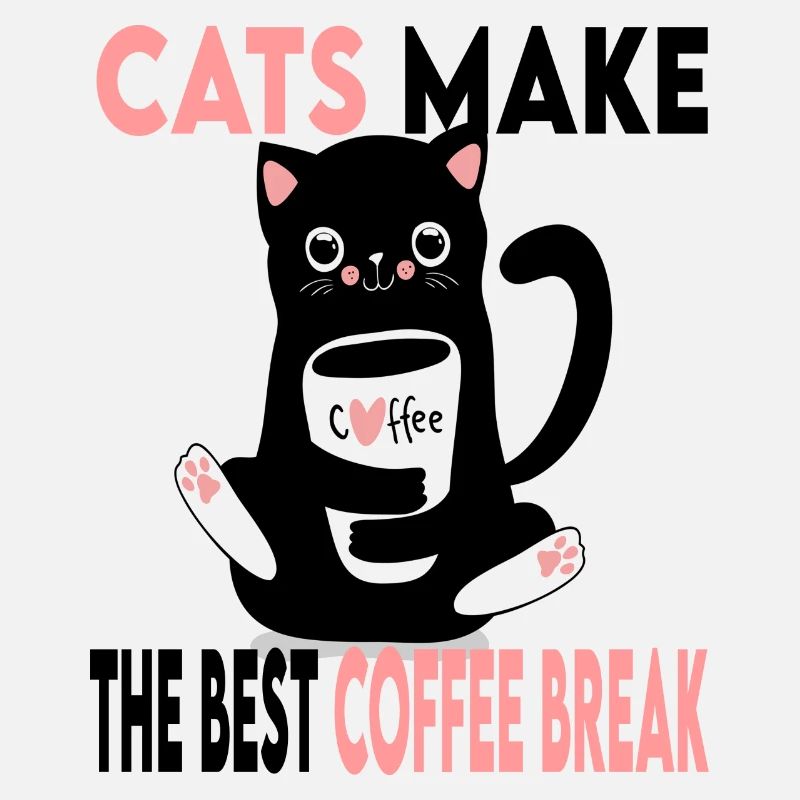 Katzen machen die beste Kaffeepause