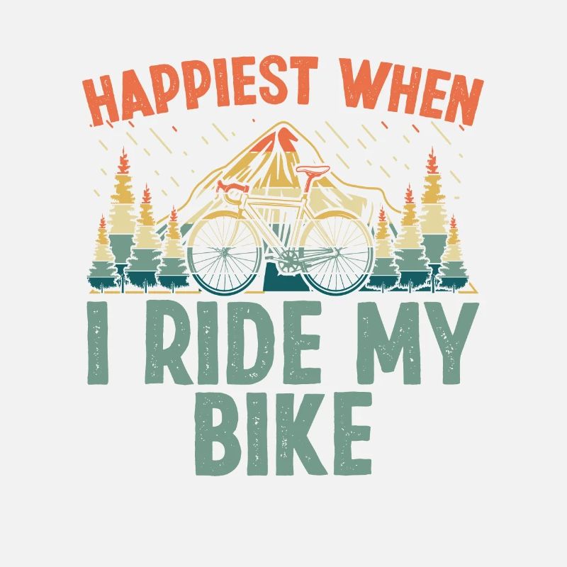 Le plus heureux je fais du vélo