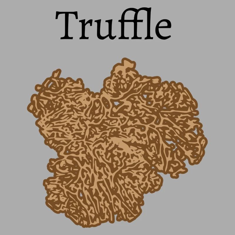 Trüffel Muster Labyrinth