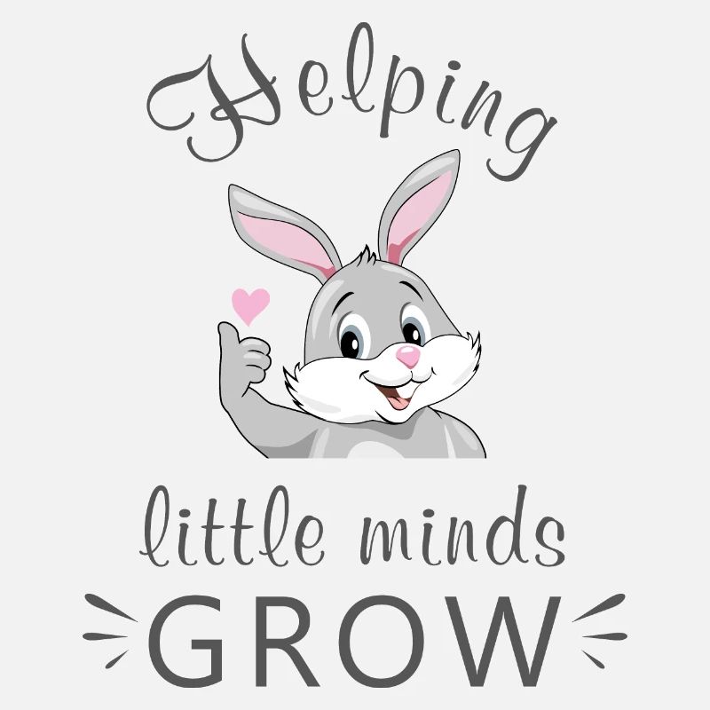 Lapin heureux. Aider les petits esprits à grandir